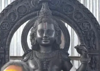 A complete picture of Ram Lalla appeared before us, radiating a captivating smile and a glowing face.