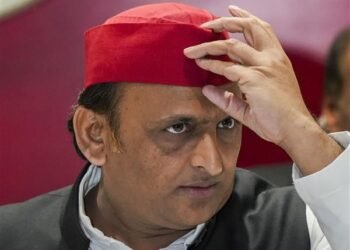The Rajya Sabha is currently voting, Akhilesh Yadav due to the resignation of Samajwadi Party chief whip Manoj Pandey.