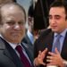 Nawaz Sharif and Bilawal Bhutto engage in discussions to prevent Imran Khan from gaining power as the results of the Pakistan polls continue to be delayed.