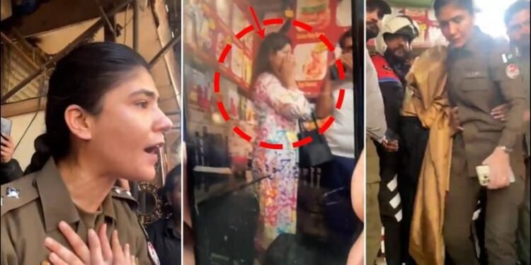 Mistaking the Arabic writing on her dress for Quran verses, a Pakistani woman was mobbed by a crowd in Lahore, adding to the ongoing drama in the city.