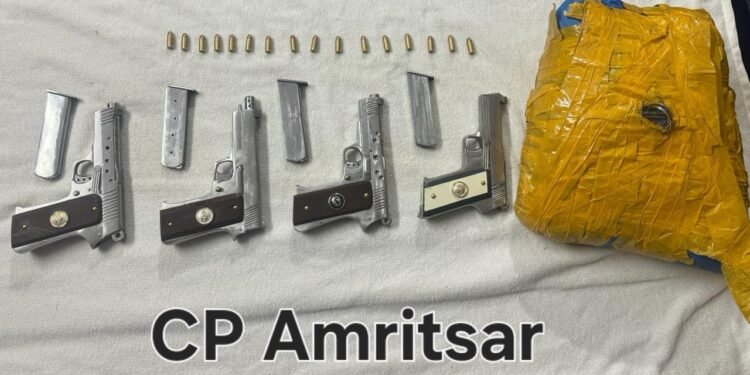PUNJAB POLICE BUST INTERNATIONAL NARCO SMUGGLING AND INTER-STATE WEAPON SMUGGLING CARTEL