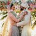 Rakul Preet Singh dazzles in a bridal lehenga designed by Tarun Tahiliani.