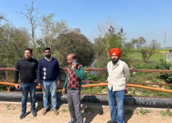 The water drainage team visited Chichi Daran dam