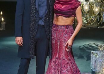 Rahul Mishra’s ‘sculpted’ collection at the grand finale of LFW features Ananya Panday as his muse.