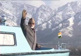 Prime Minister Modi has landed in Srinagar and is scheduled to speak at his inaugural rally in the Valley following the revocation of Article 370.