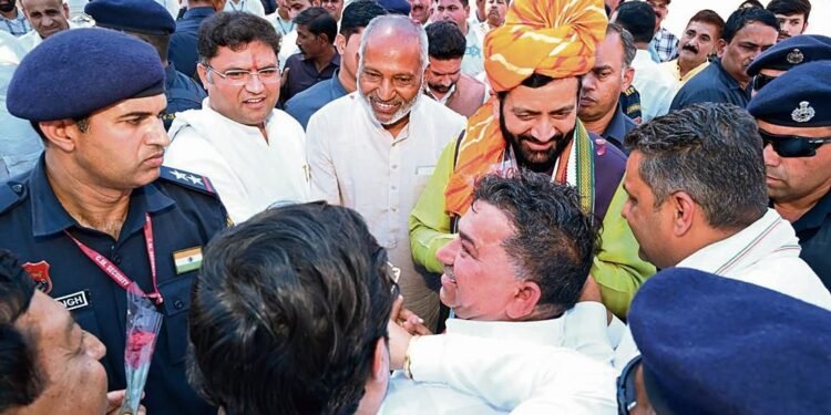 Nayab Singh Saini expresses that Modi is resolute in his efforts to make the country the top-ranked nation.