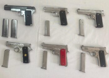 PUNJAB POLICE BUSTS INTER-STATE WEAPON SMUGGLING RACKET; TWO HELD WITH SIX PISTOLS