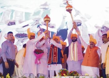 Haryana Chief Minister Nayab Saini challenges the Congress party to provide a list of promises fulfilled over the past 60 years.