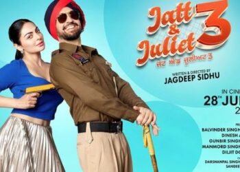 The release of ‘Jatt & Juliet 3’, starring Diljit Dosanjh and Neeru Bajwa, is scheduled for June.