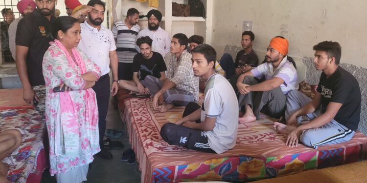 Dr. Baljit Kaur visits at Faridkot Observation Home