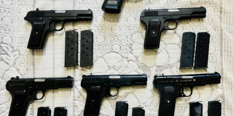 PUNJAB POLICE JOINTLY WITH CENTRAL AGENCIES BUST NARCO-ORGANISED CRIME NEXUS BEING OPERATED BY USA-BASED SARWAN SINGH; THREE HELD WITH 6 PISTOLS, 200GRAMS HEROIN   