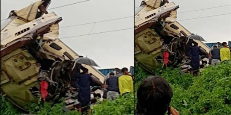 West Bengal witnesses 13 deaths as goods train collides with Kanchanjungha Express.