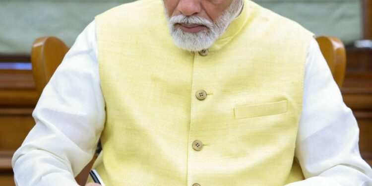 The new cabinet, led by PM Narendra Modi, assumes office.