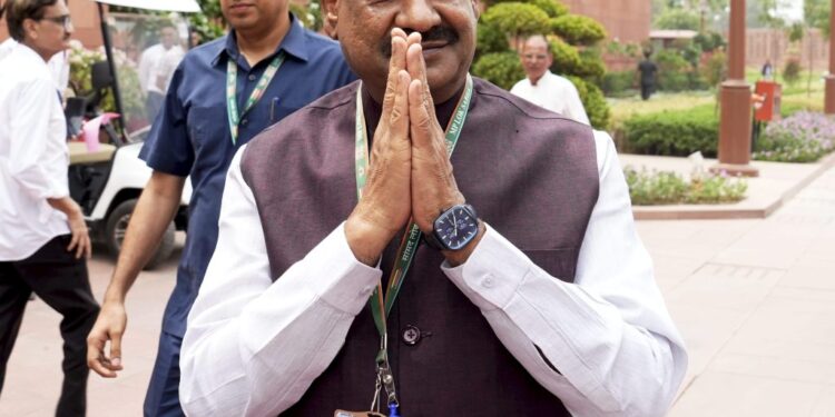 Birla selected as candidate for Lok Sabha Speaker by NDA