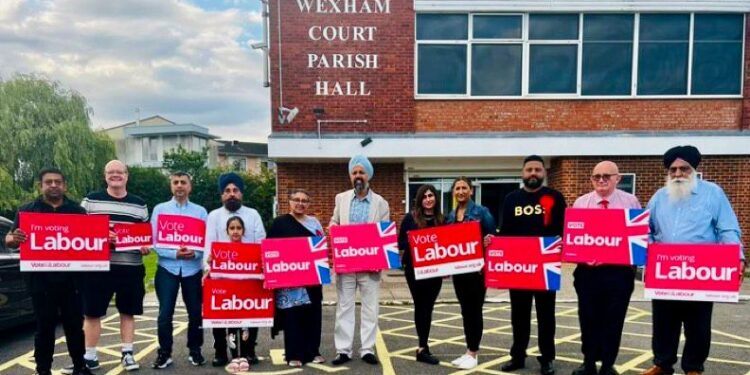 Tanmanjeet Dhesi MP lauds Labour Councillors’ success in Slough Wexham Court Council election.