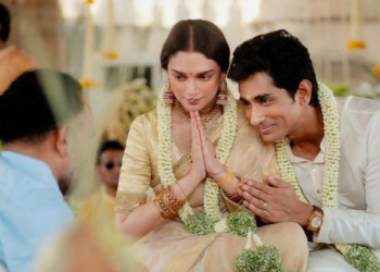 Aditi Rao Hydari and Siddharth have exchanged vows in a private temple ceremony….