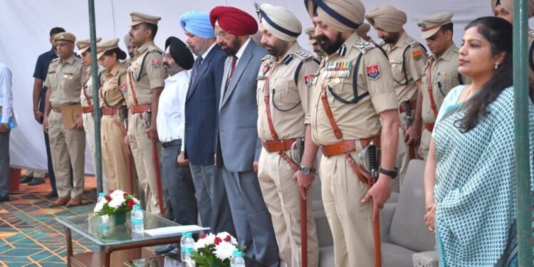 Patiala Police pays Homage Martyrs at Police Commemoration Day Parade