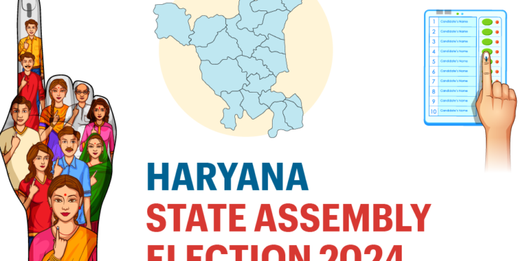 BJP currently leads over Congress in a fluctuating political contest.