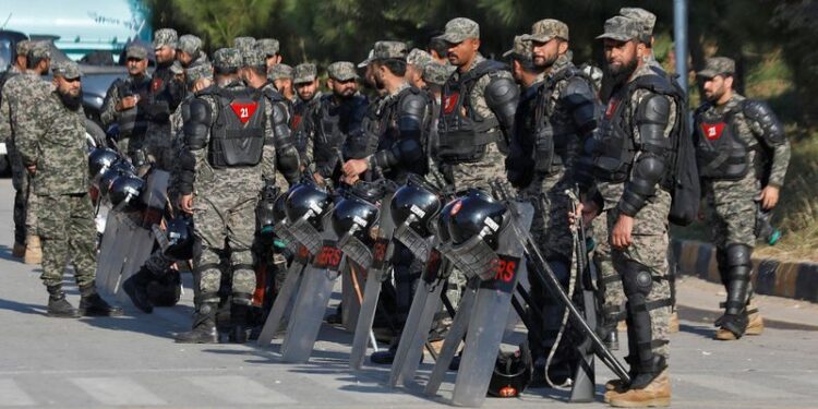 Supporters of Imran engage in violent confrontations with law enforcement.