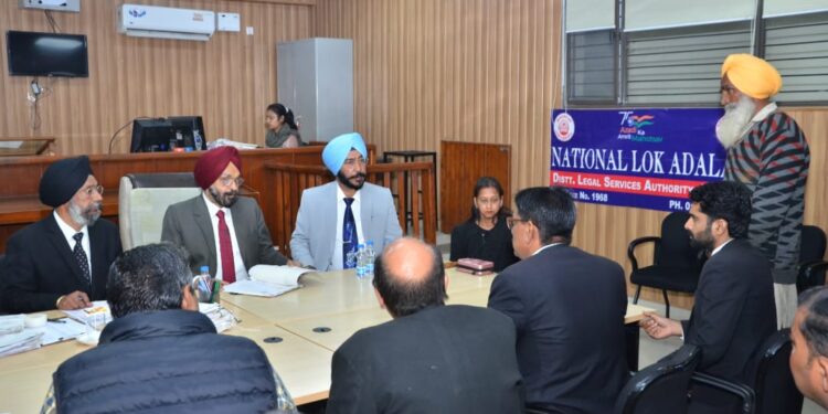 National Lok Adalat Held Across Punjab: Over 3.85 Lakh Cases Taken Up by 394 Benches
