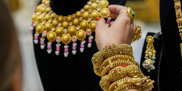 Gold prices surge due to global market instability, surpassing the Rs 1 lakh threshold.