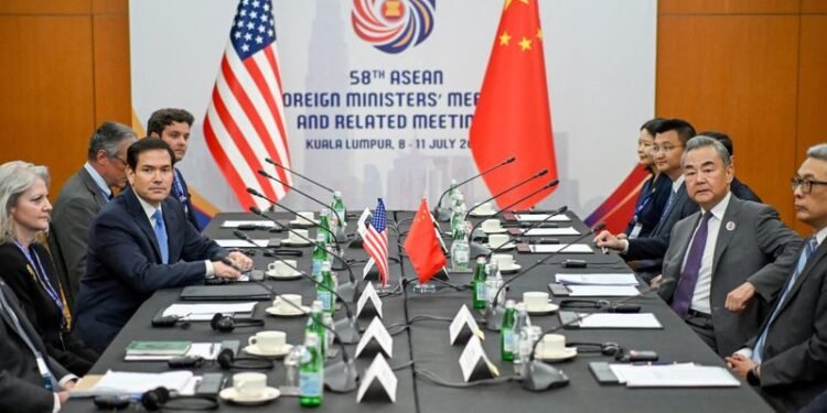 Amid ongoing trade tensions, the US and China emphasize the importance of collaboration during discussions in Malaysia.