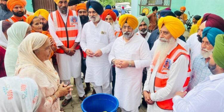 DSGMC Launches Relief Efforts for Punjab Flood Victims