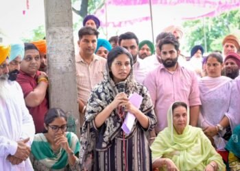 Union Minister of State Raksha Nikhil Khadse Reviews Flood-Hit Areas of Samana and Sanaur Along with Ex-Union Minister Preneet Kaur