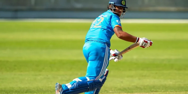 Vaibhav Suryavanshi has been dismissed after scoring an impressive 67 runs.