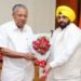 HARBHAJAN SINGH ETO CALLS ON KERALA CM PINARAYI  VIJAYAN