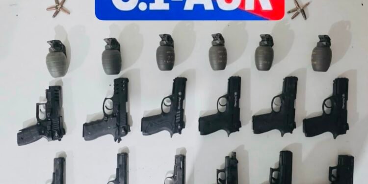 *THREE BKI OPERATIVES HELD WITH 6 HAND GRENADES, 12 PISTOLS IN AMRITSAR*