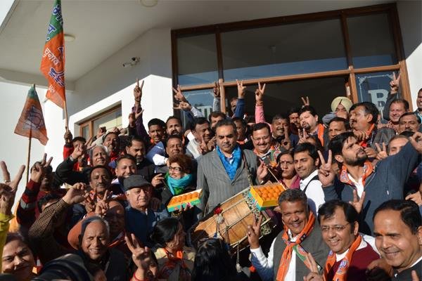 भारतीय जनता पार्टी की गुजरात एवं हिमाचल प्रदेश में विधानसभा के चुनावों में ऐतिहासिक जीत