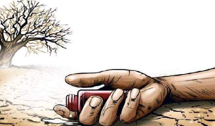 कर्ज से परेशान किसान ने दी जान
