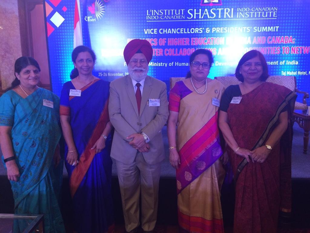 Prof. BS Ghuman participated in the Indian and Canadian Vice Chancellors’ and Presidents’ Summit