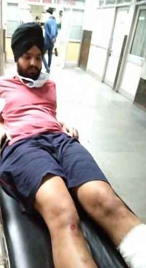 पंचकूला में पंजाब पुलिस व गैंगस्टरों के बीच मुठभेड़, 1 पुलिसकर्मी घायल, टांग में गोली लगी