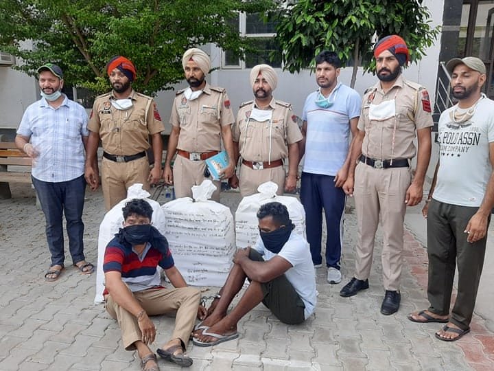 ਬਰਨਾਲਾ ਪੁਲਸ ਵੱਲੋਂ ਭਾਰੀ ਮਾਤਰਾ ਨਸ਼ੀਲੀਆਂ ਗੋਲੀਆਂ ਸਮੇਤ ਦੋ ਨਸ਼ਾ ਤਸਕਰ ਕਾਬੂ