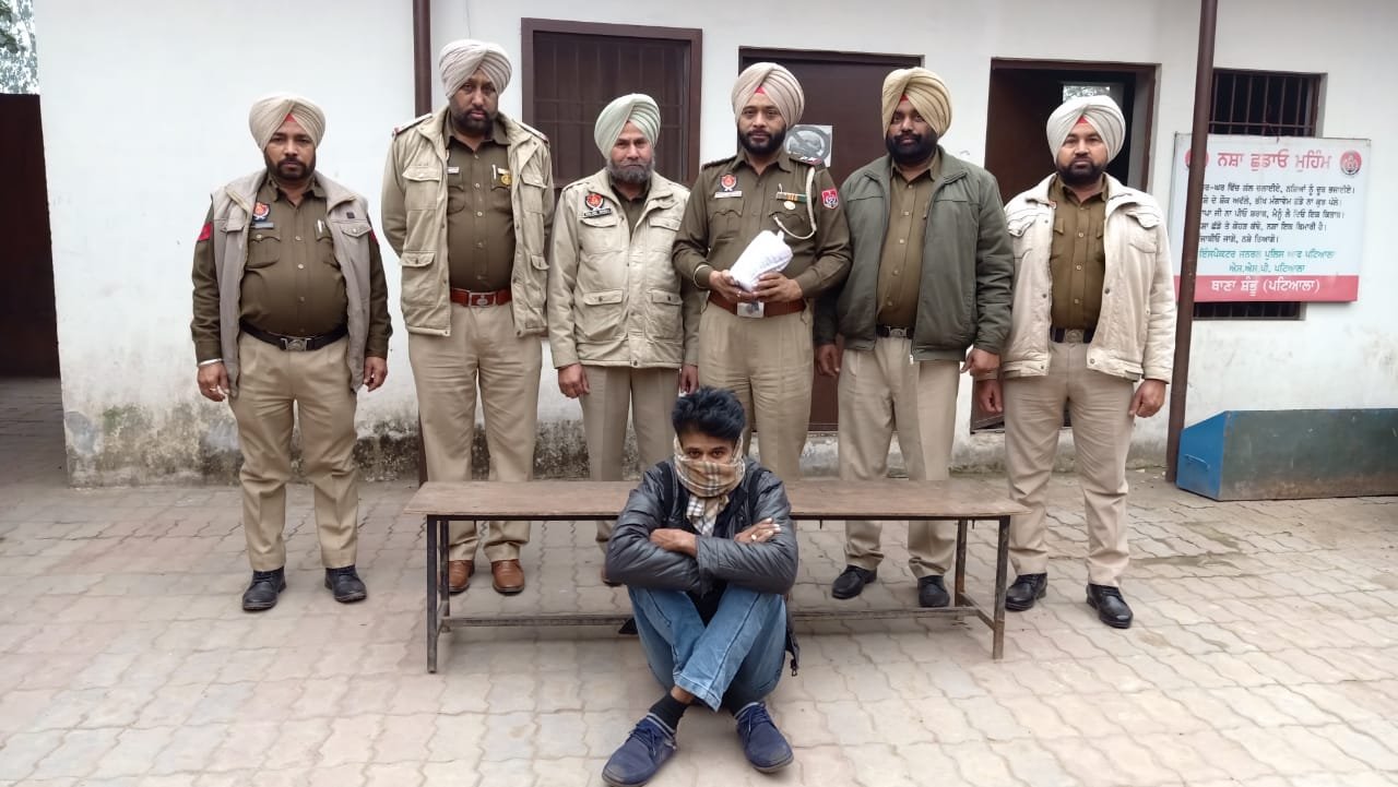ਥਾਣਾ ਸ਼ੰਭੂ ਪੁਲਿਸ ਵੱਲੋਂ ਨਸ਼ਾ ਤਸਕਰ ਕਿਲੋ ਅਫੀਮ ਸਮੇਤ ਕਾਬੂ 