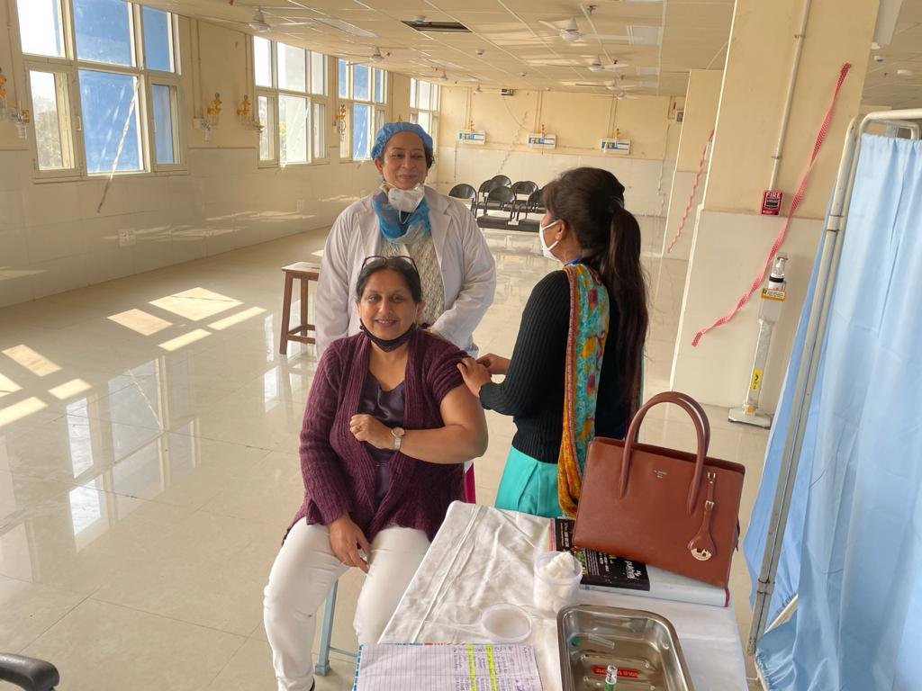 SECOND DOSE OF CORONA VACCINATION STARTS IN ALL GOVT HOSPITALS