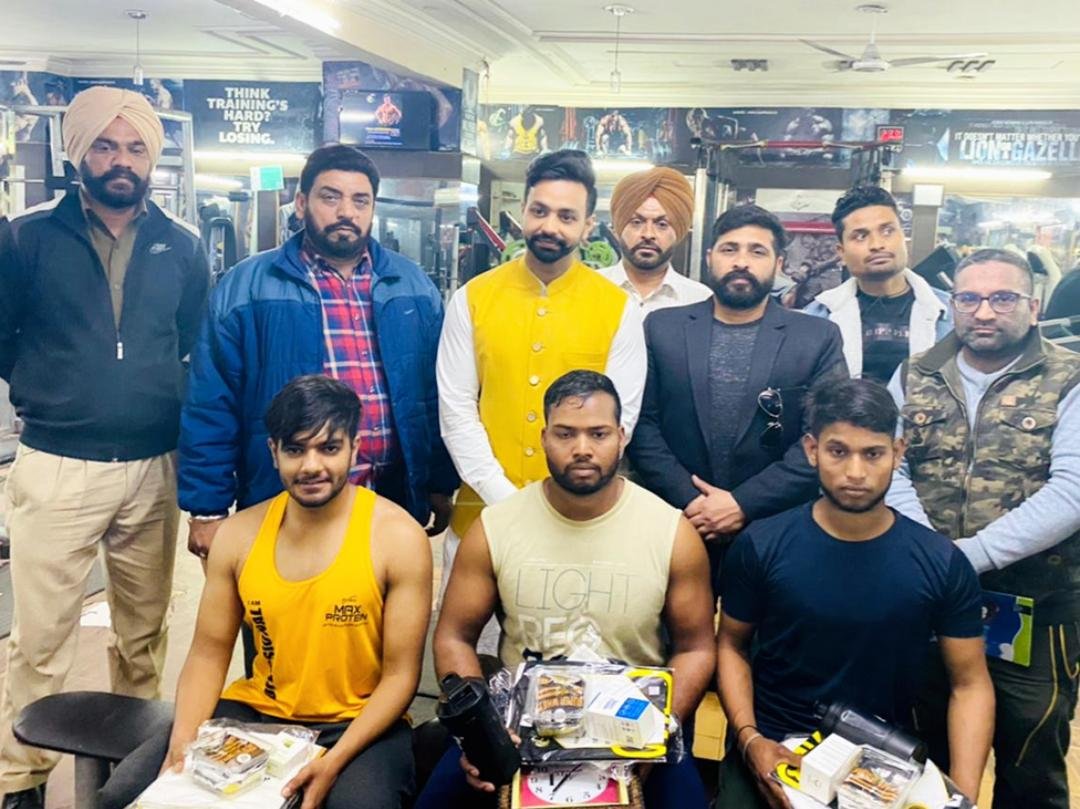 ਰੀਗਲ ਫਿਟਨੈਸ ਸਟੂਡੀਓ ਵੱਲੋੰ ਬਿਗ ਰੋਡ ਬਾਈਸੇਪਸ ਪ੍ਰਤੀਯੋਗਤਾ ਕਾਰਵਾਈ ਗਈ