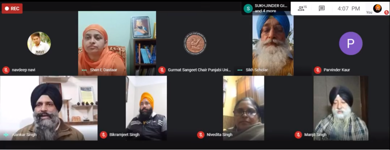 ਪੰਜਾਬੀ ਯੂਨੀਵਰਸਿਟੀ ਪਟਿਆਲਾ ਵਿਖੇ ਗੁਰਮਤਿ ਸੰਗੀਤ ਚੇਅਰ ਵਲੋਂ ‘ਸ੍ਰੀ ਗੁਰੂ ਗੋਬਿੰਦ ਸਿੰਘ ਜੀ : ਜੀਵਨ ਅਤੇ ਫ਼ਲਸਫ਼ਾ’ ਵਿਸ਼ੇ ਨਾਲ ਸੰਬੰਧਤ ਵਿਖਿਆਨ ਆਨਲਾਈਨ ਰੂਪ ਵਿੱਚ ਕਰਵਾਇਆ ਗਿਆ