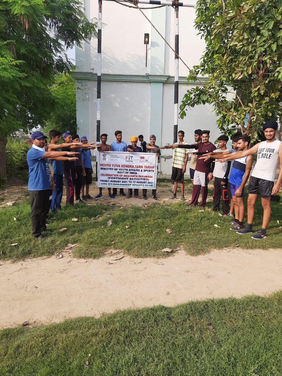 ਸ਼ਾਨਦੀਪ ਸਪੋਰਟਸ ਕਲੱਬ ਮਨਾ ਰਿਹਾ ਹੈ ਸਵੱਛਤਾ ਪਖਵਾੜਾ