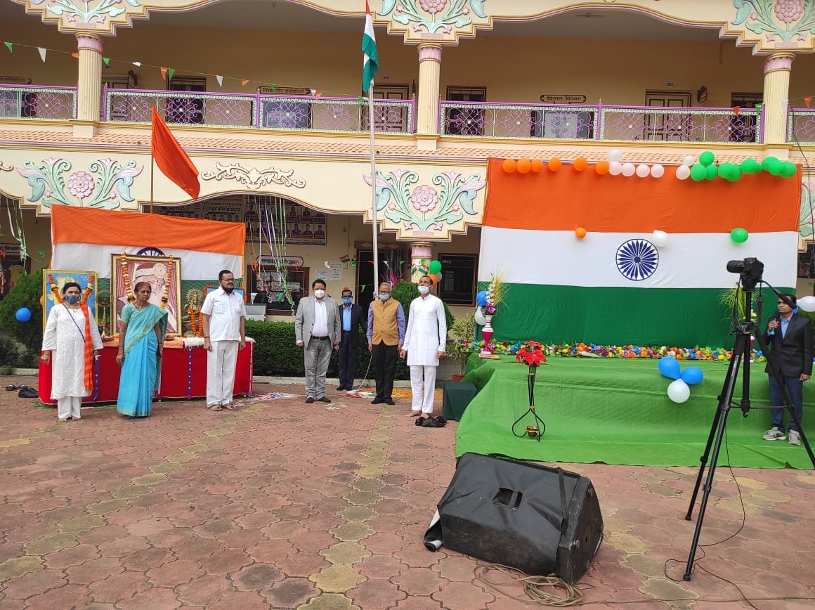 गुरूकुल में मनाया गया स्वतंत्रता दिवस