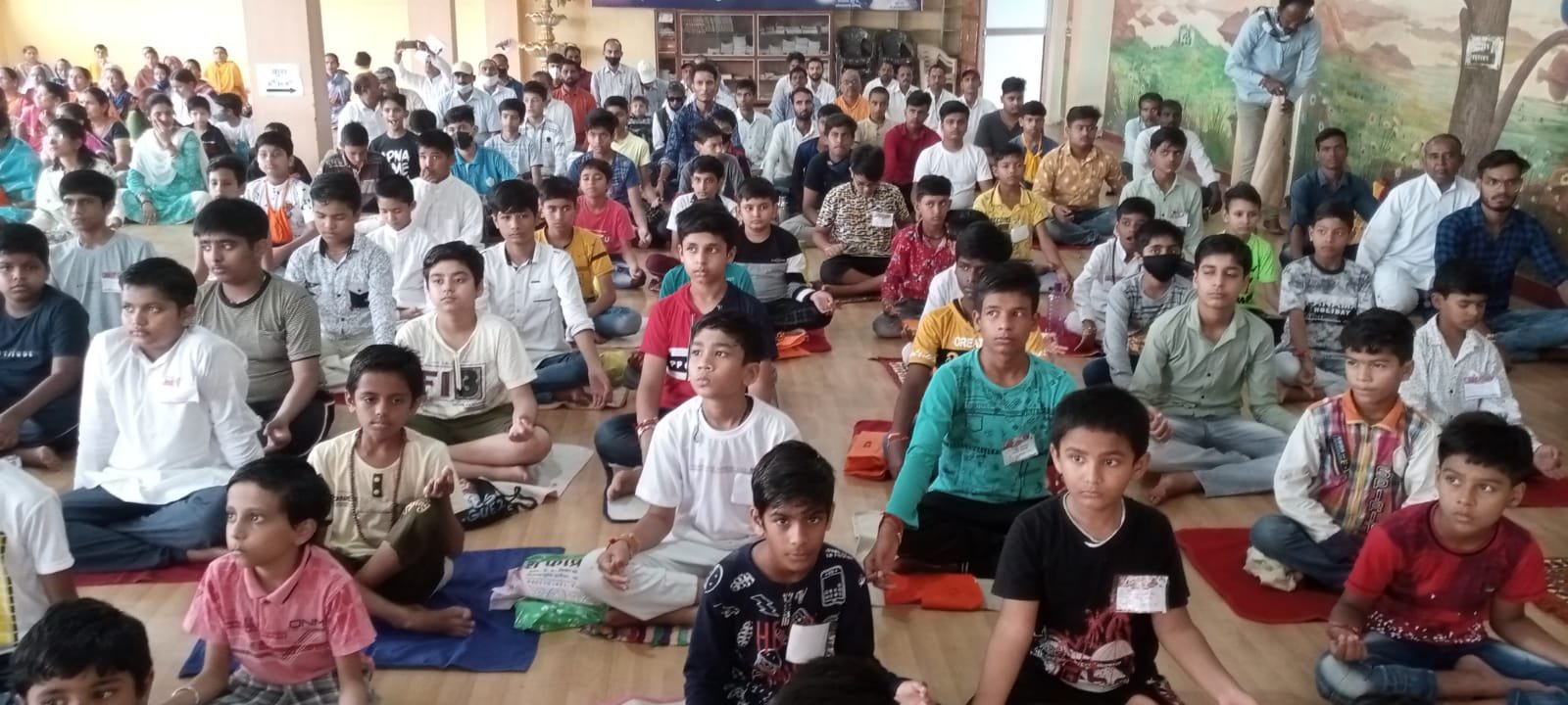 गुरुकुल में विद्यार्थी उज्जवल भविष्य निर्माण शिविर सम्पन्न