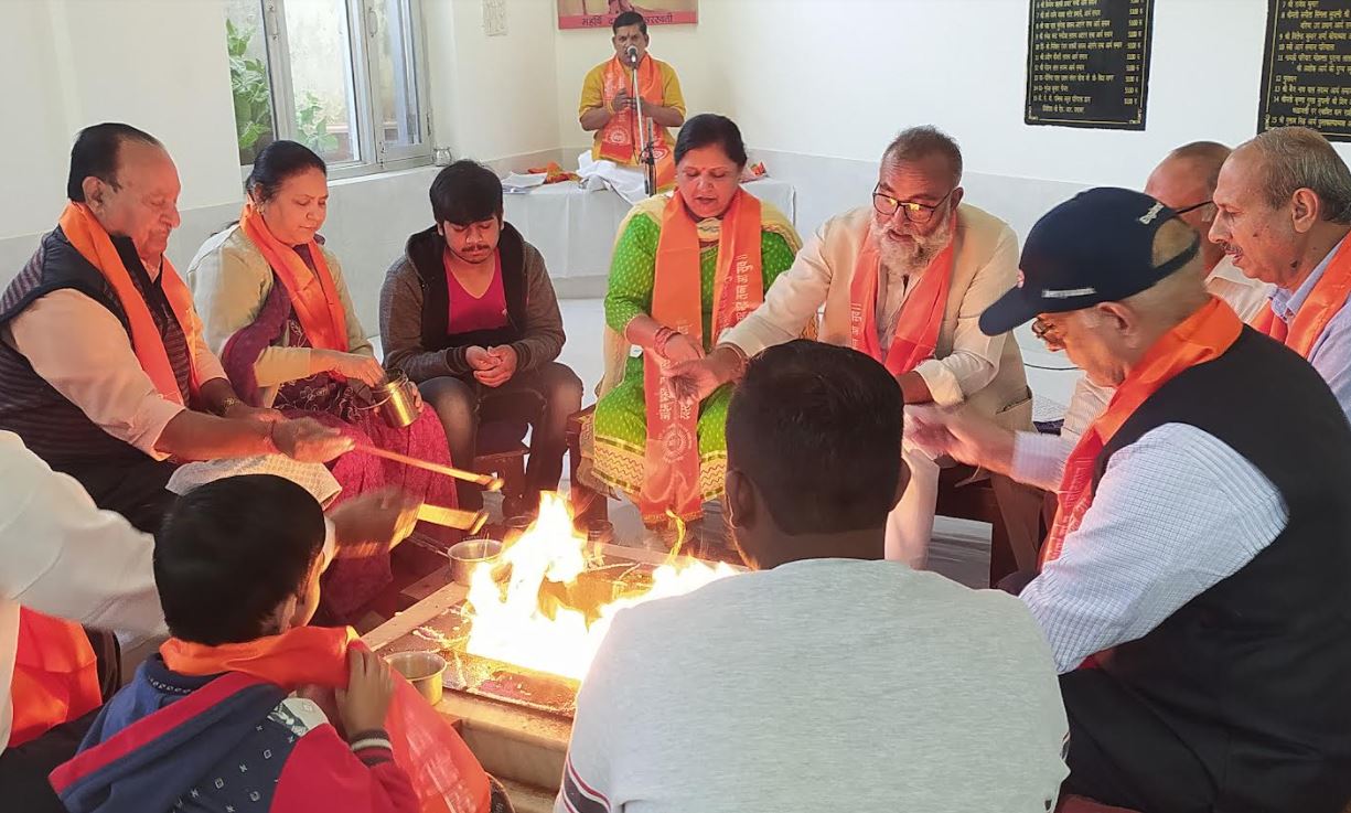 आर्य समाज मंदिर, पटियाला मे वेद प्रचार सप्ताह एवंअथर्ववेद पारायण महायज्ञ 