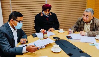 कृषि मंत्री ने समूह डिप्टी कमिश्नरों के साथ की वर्चुअल मीटिंग