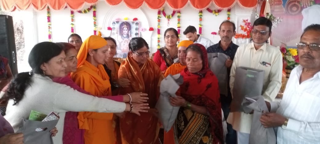 हजारों जरूरतमंद गरीब आदिवासी भण्डारे से लाभान्वित