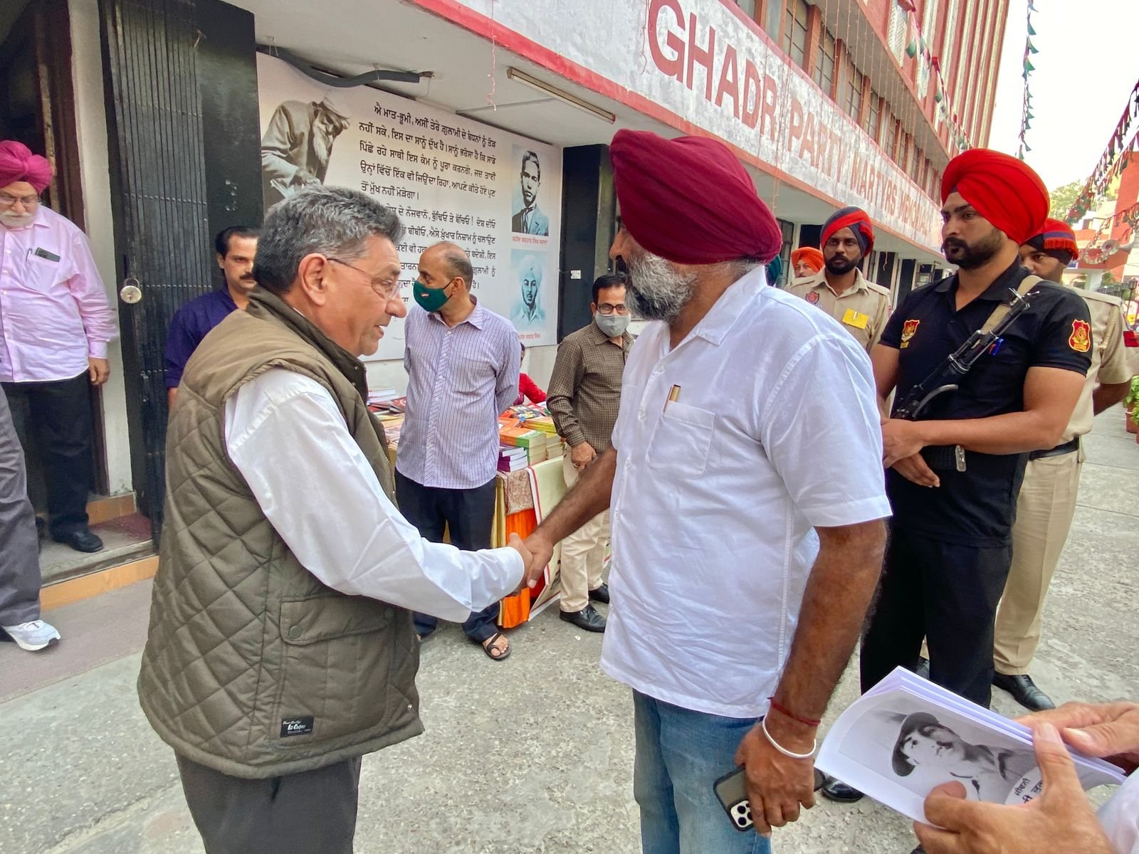 Cabinet Minister Pargat Singh participates in Gadri Babean da Mela