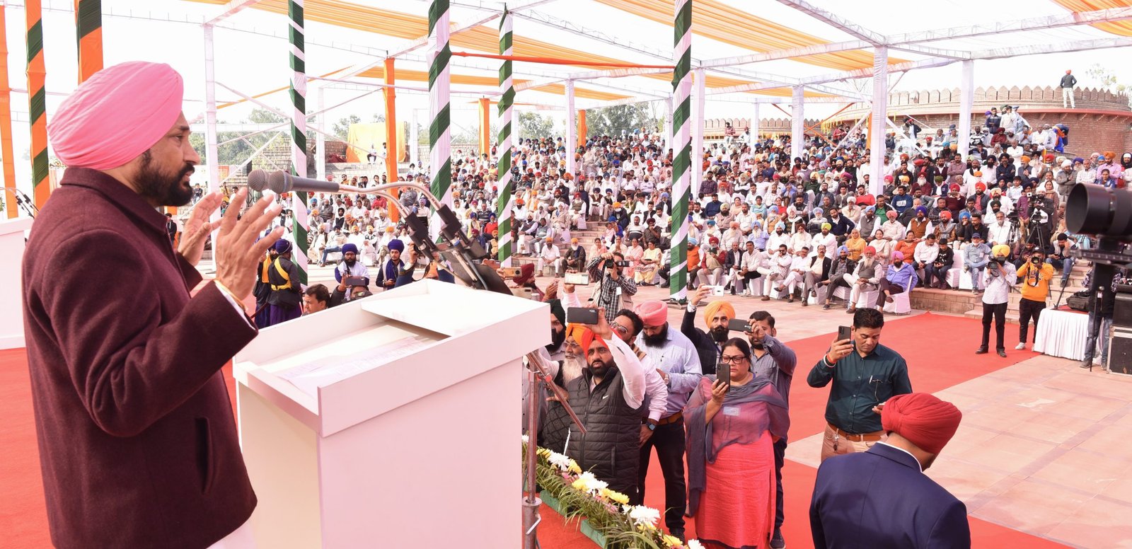 CM CHANNI ACCOMPANIED BY PUNJAB GOVERNOR DEDICATES PRESTIGIOUS DASTAN-E-SHAHADAT TO MANKIND AT SRI CHAMKAUR SAHIB