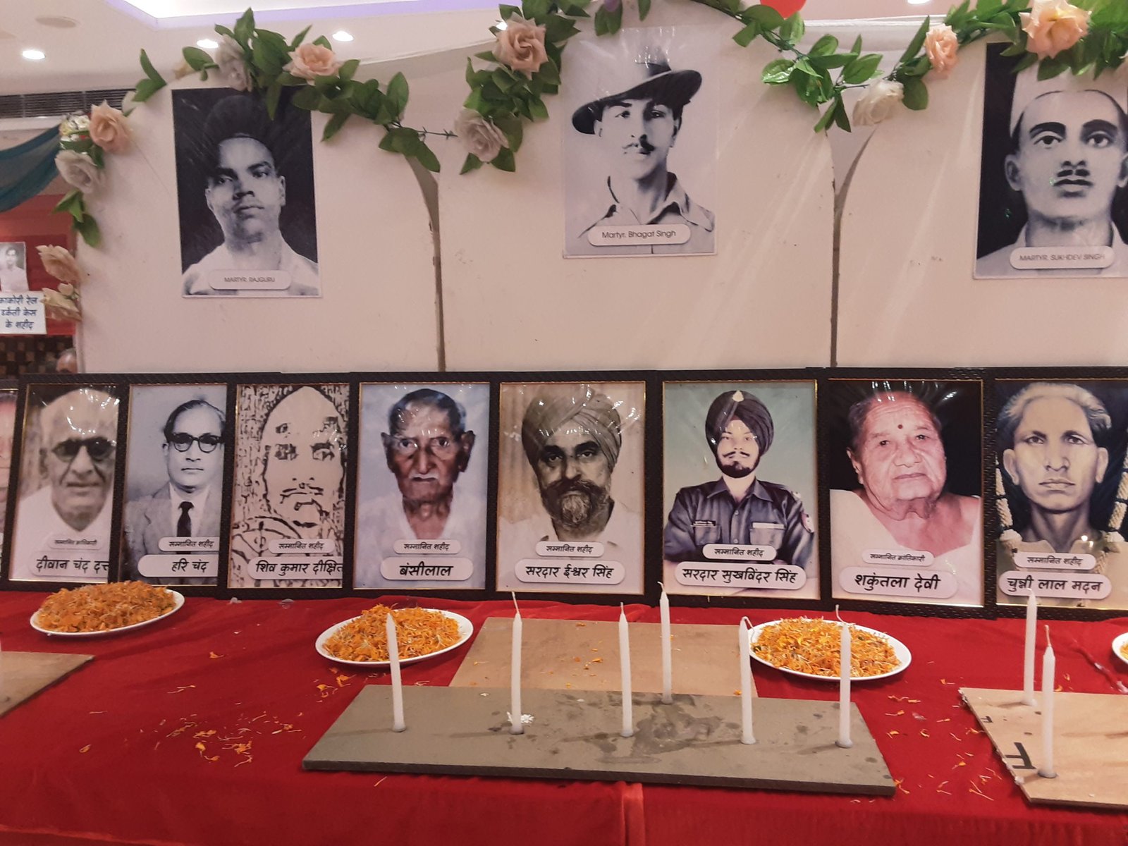 23 मार्च शहीदी दिवस को शौर्य दिवस के रूप मना रही आम आदमी पार्टी आम्र पाली रिजोर्ट में आयोजित तीन दिवसीय प्रदर्शनी का आज दूसरा दिन