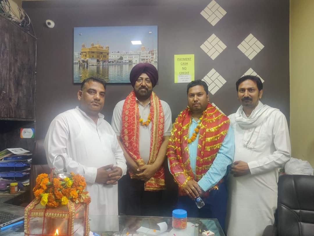 ज्योति यात्रा का वैष्णो धाम में हुआ भव्य स्वागत